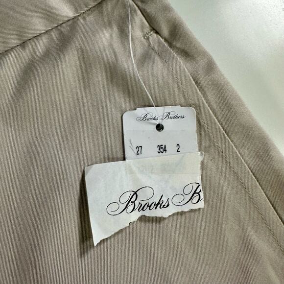 Brooks Brothers NWT Men's 33 Clark Lightweight Cotton Chino Shorts 9" Inseam - Picture 6 of 6